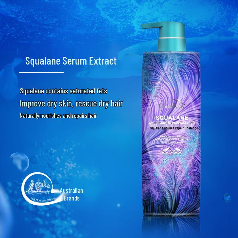 Шампунь Green Valley с скваланом для эластичности и восстановления