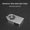 Portable Aquarium Water Tube Holder Aluminum Alloy Water Tube Fixed Clip  for 20mm Pipe