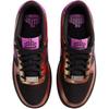 Nike Nike Air Force 1 Support Low Детские скейтбордические кроссовки Черный Золотой Подростки IQ2736-001