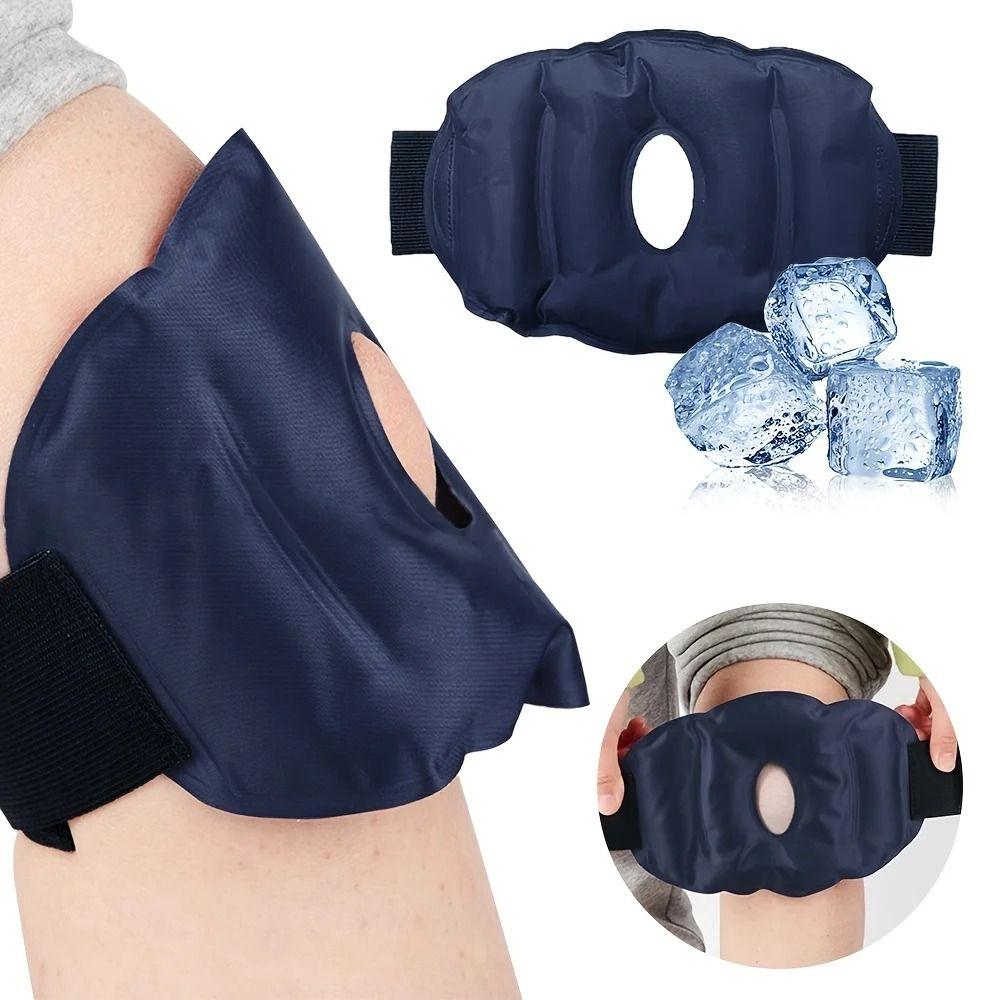 Dual Temperature Knee Ice Pack Wrap Hot And Cold compress Knee Wrap Gel Knee Pack Muscle Relief
