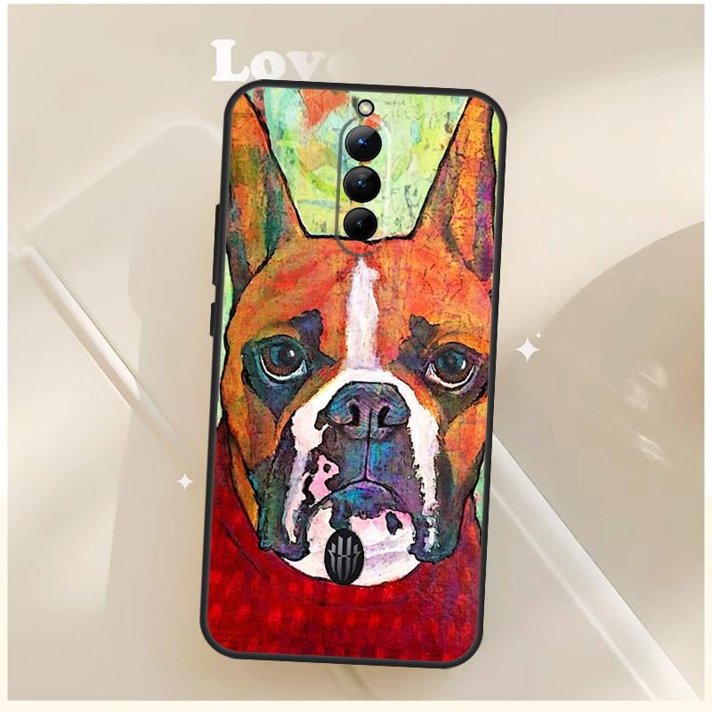 Чехол с рисунком собаки Боксер Для ZTE Nubia Red Magic 10 Air 6S 7S 6 7 Для RedMagic 11 10 9 8 9S 8S 10S Pro Plus Чехол