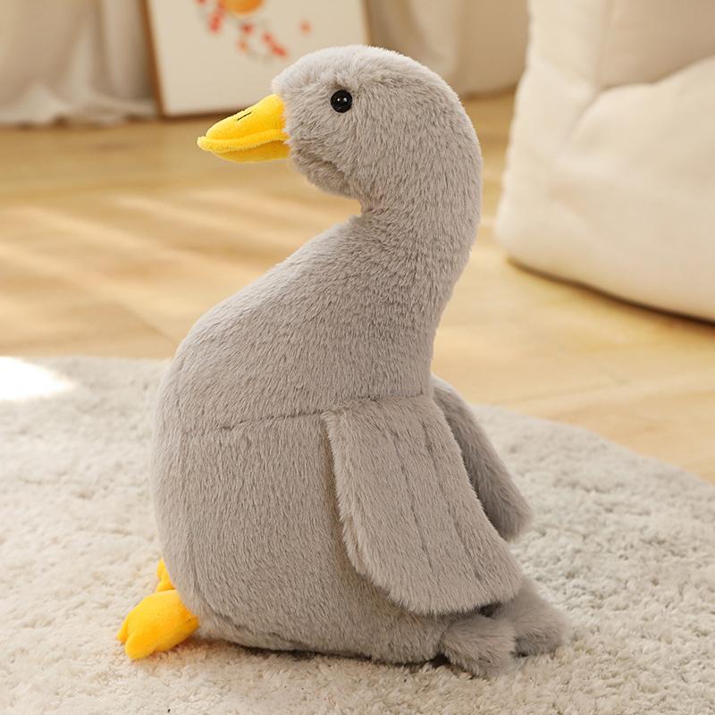 30/40cm Simulation Cartoon Duck Plush Toy Cute Stuffed Animals Yellow Ducks Plushies Doll Lifelike Goose Soft Kids Toys for Girl