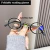 Foldable Anti Blue Light Reading Glasses, Fashionable Retro Super Lightweight, Portable Reading Glasses, Lightweight