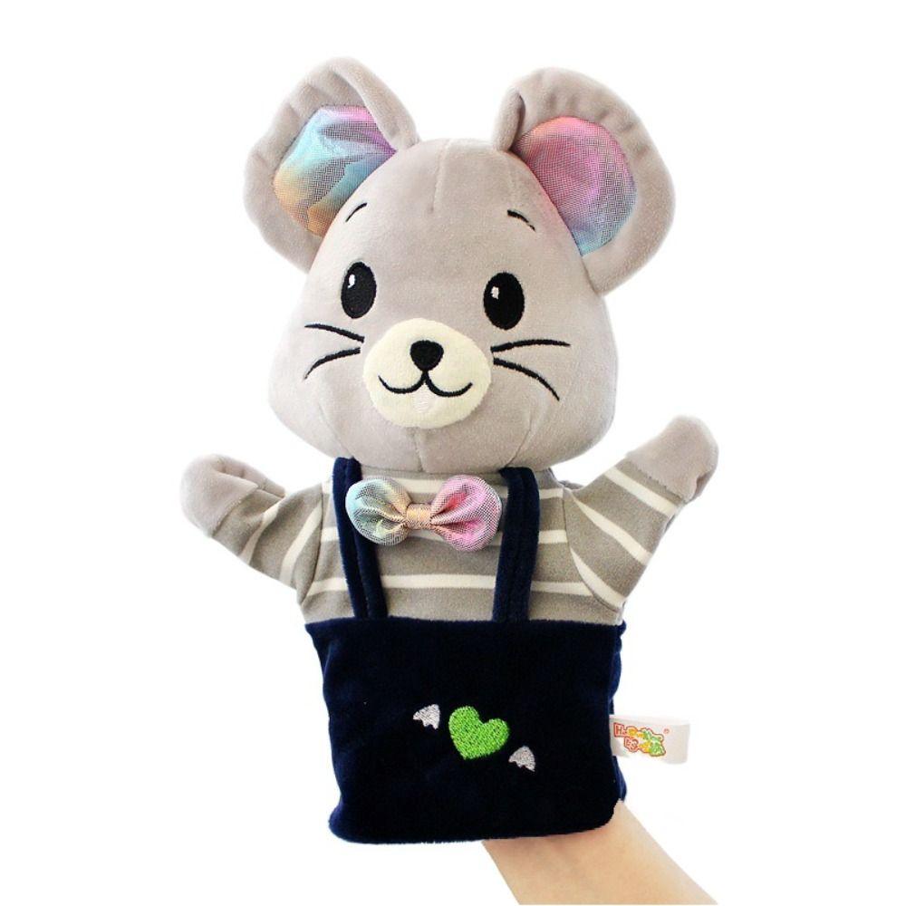 Животное кукла на руку, плюшевая кукла, развивающие игрушки, симулятор медведя, акулы, мягкие игрушки, динозавр, панда, аниме-кукла, игра