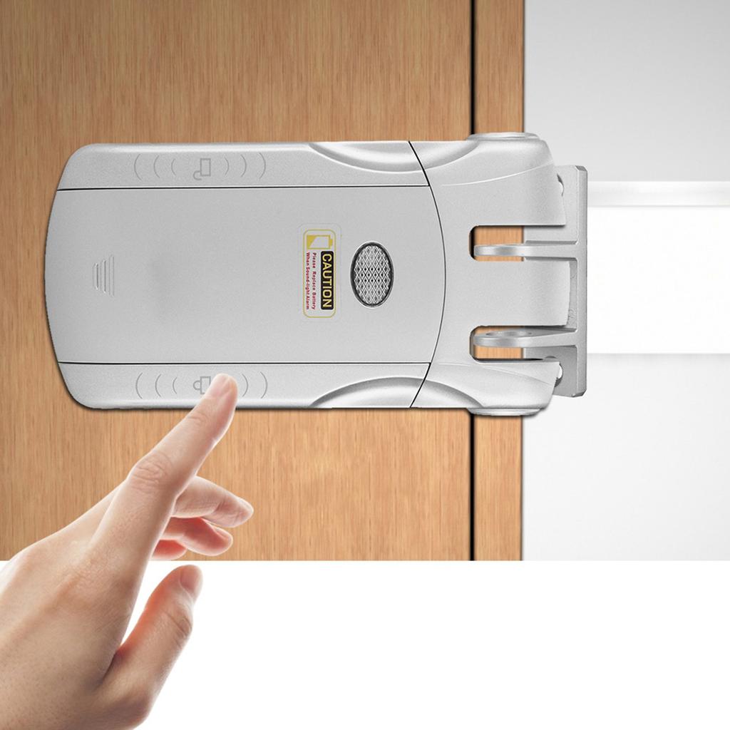 WAFU Wireless Invisible Keyless Electronic Lock Remote Control Touch Locked&Unlock (Type B)