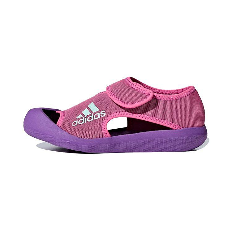 adidas Удобные нескользящие износостойкие детские сандалии Розовые Дети Возраст 3-7 лет D97899