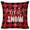 Christmas Pillow Case Christmas Light Luxury High-end Pillow Family Bed Pillow Case Home Cushion Bed Pillow