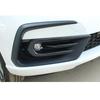 Для Honda Fit Jazz 2022 2023 2024 крышка кузова автомобиля передняя противотуманная фара рамка лампы наклейка для бровей ABS отделка детали