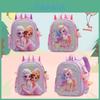 Детский рюкзак Elsa Unicorn 3D с жестким корпусом и дышащими лямками для школы