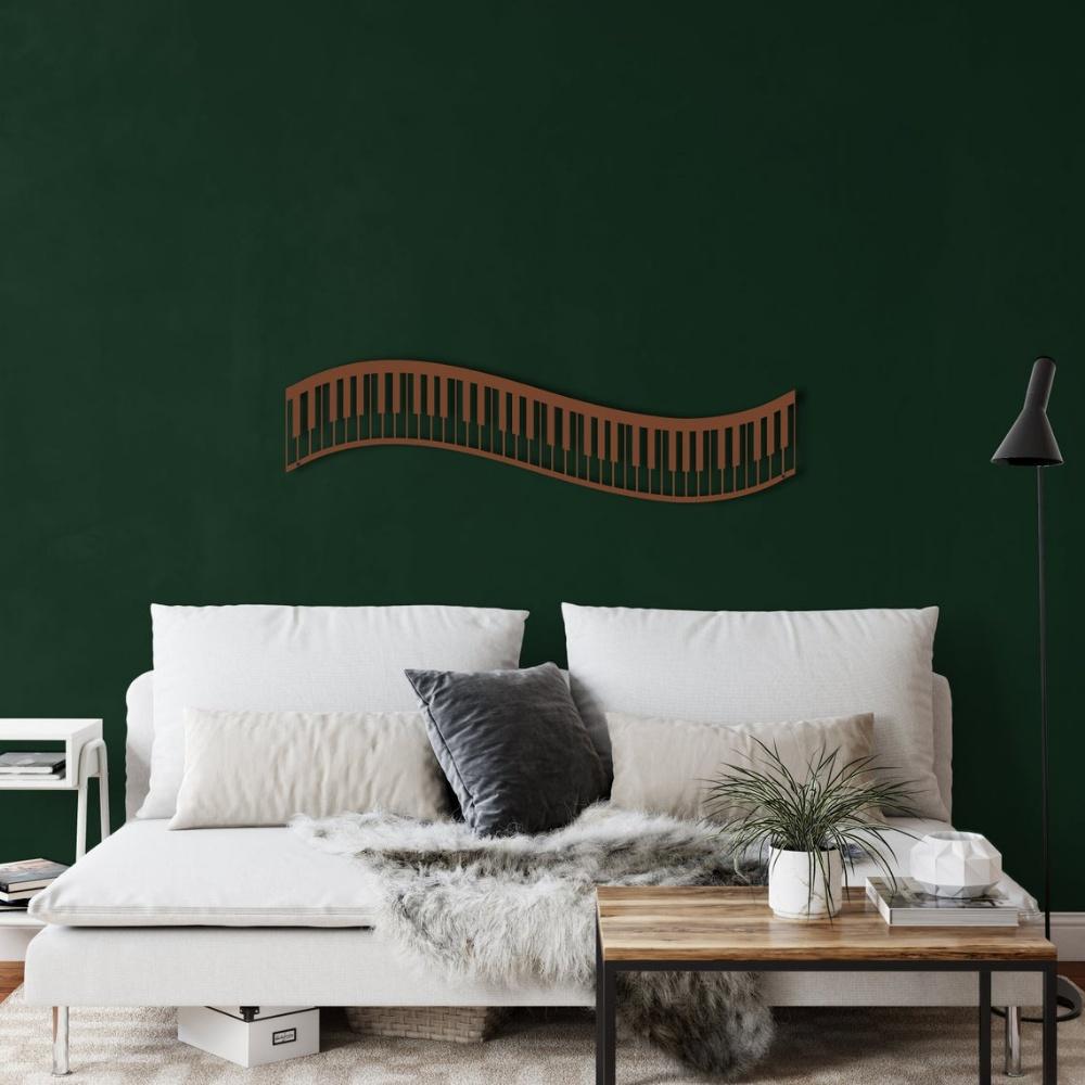Metal Wall Art Metal Piano Decor Music Decoration Metal Wall Hangings