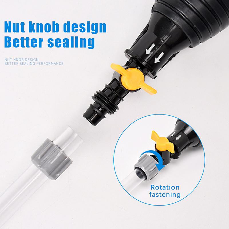 Ручной топливный насос Автомобильный топливный бак Присоска для перекачки масла Топливный насос Бензин Дизель Жидкость Ручной насос Экономия топлива для газа Бензин