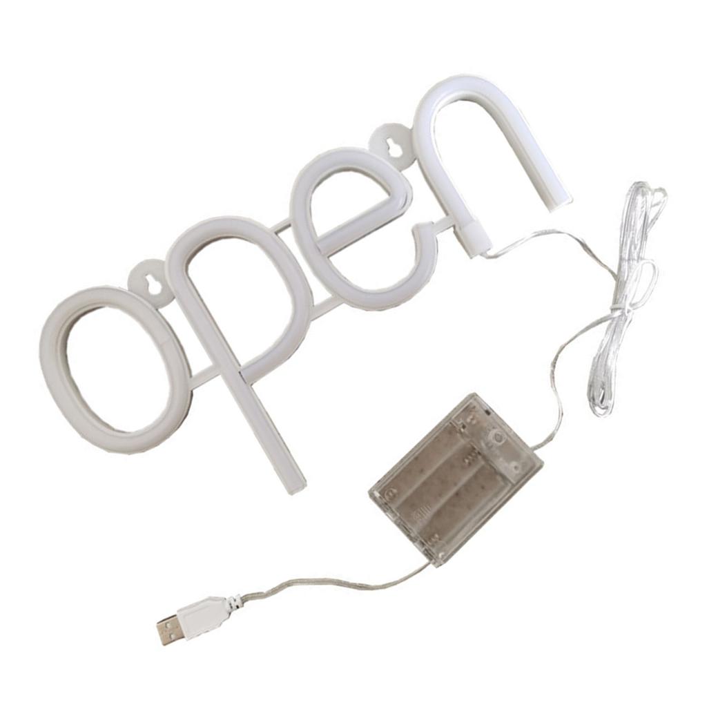 LED Neon Open Sign High Brightness Waterproof Mini Neon Open Sign for Outdoor Business