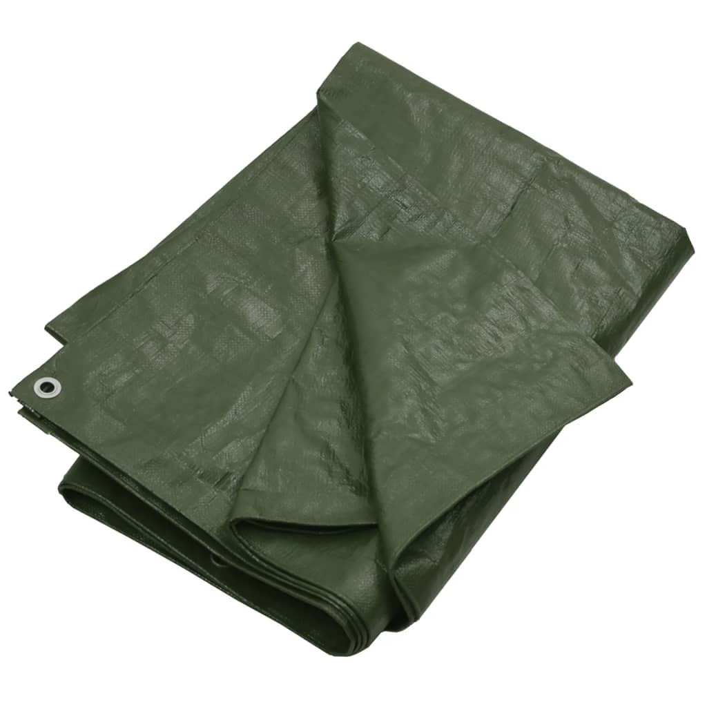 Vidaxl Plandeka, 180 G/M², 8X10 M, Zielona, Hdpe