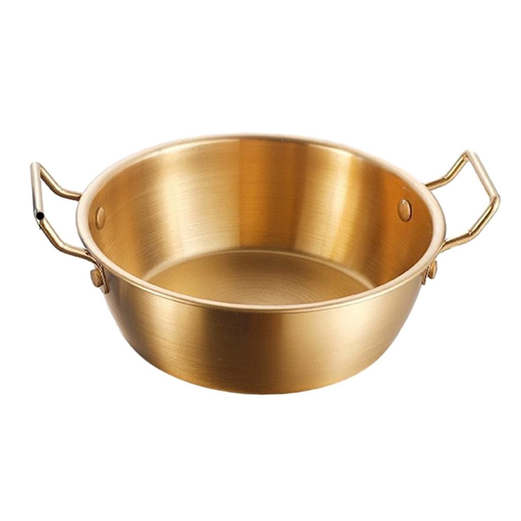 Stainless Steel Bowl Double Ear Handle Food Container
