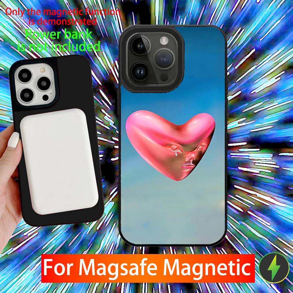 Fontaines DC Romance Phone Case For iPhone 16,15,14,13,12,11,Pro,Max,Plus,Mini,SE New Magsafe Magnetic Wireless Charging
