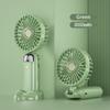 1 шт. ароматерапевтический мини-ручной маленький вентилятор портативный портативный бесшумный офисный стол для студентов в общежитии зарядный уличный ручной вентилятор