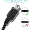 Amzpas 1.8M Charging Cable USB 2.0 Type A to Mini B Cable for PS3 Controller Charger, Mini USB Da...
