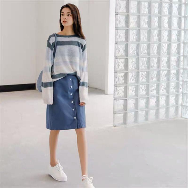 Женский свитер с круглым вырезом, осень-зима, базовый пуловер, теплые повседневные джемперы с длинными рукавами, корейская трикотажная рубашка с длинными рукавами