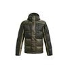 Under Armour ColdGear Infrared Blocked Training Sports Waterproof Woven Hooded Down Jacket Men Outerwear Green 1364895-310