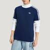 adidas Мужская спортивная вязаная футболка с коротким рукавом Originals 3-Stripes HZ9634