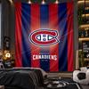 Настенный гобелен с принтом Montreal Canadiens, тканевое панно для гостиной, спальни, домашнего декора