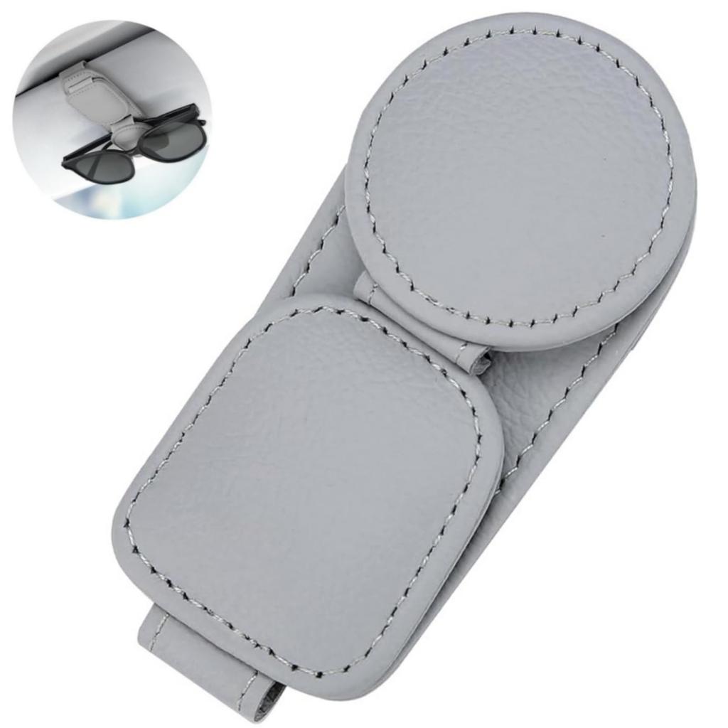 Автомобильный держатель для солнцезащитных очков Автомобильный держатель для солнцезащитных очков Солнцезащитный козырек Зажим для очков Простая установка Держатель для хранения автомобильных солнцезащитных очков Держатель для карточек для очков Автомобильные солнцезащитные очки