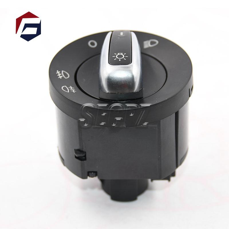 Хромированный переключатель противотуманных фар для VW Golf 5 6 Passat B6 CC GTI Mk5 Mk6 Volkswagen Jetta 5 6 Touran Tiguan