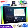 Универсальный экран Android 10,1 дюйма, беспроводной автомобильный видео-DVD-плеер Carplay, универсальное головное устройство GPS Carplay 5G Wifi BT5.4