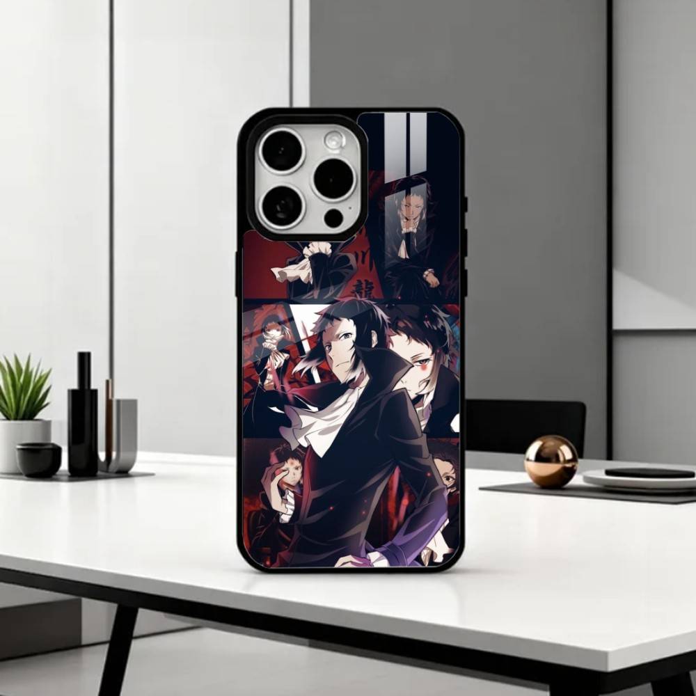 COOL B-BSD A-Акутагава Чехол для телефона для iPhone 17, 16, 15, 14, 13, 12, 11 Plus, Pro Max Магнитный для Magsafe Беспроводная зарядка