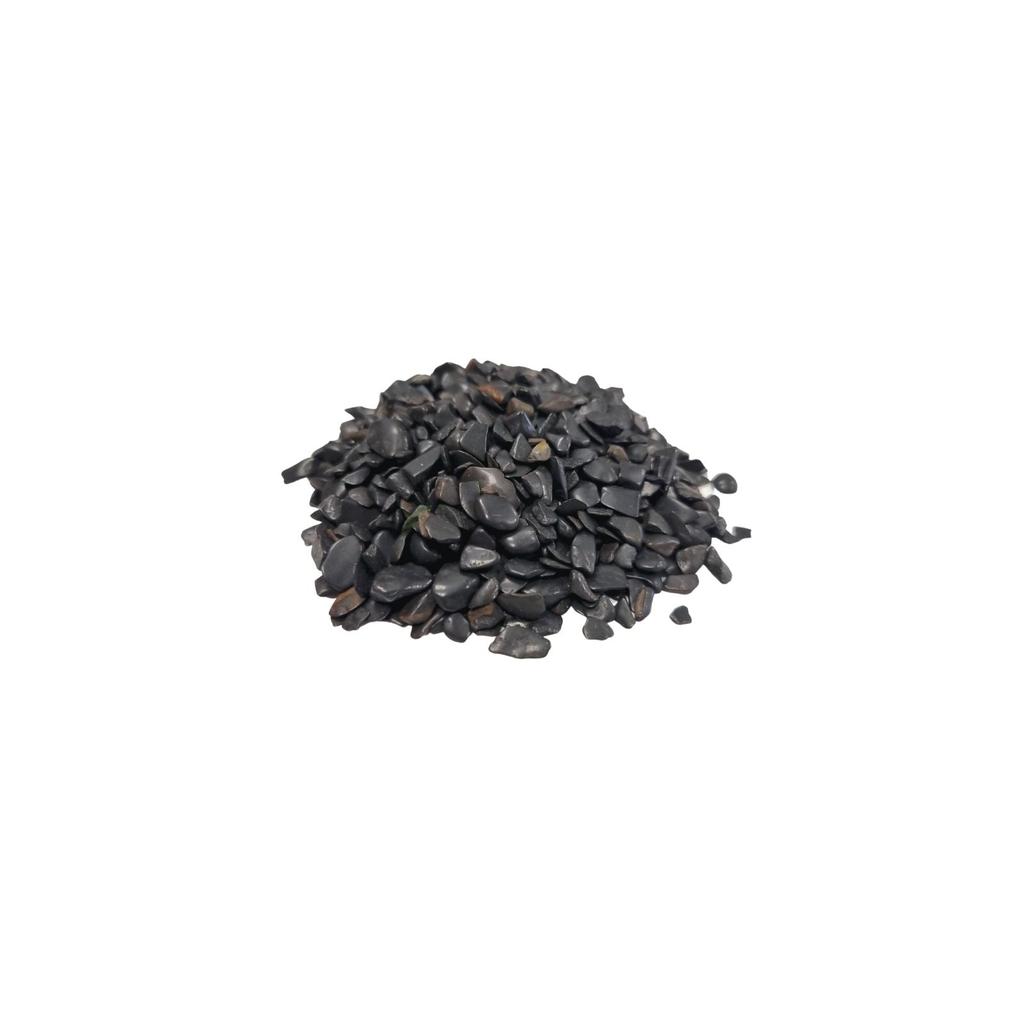 Black Tourmaline Crystal Chips Bulk 1 kg