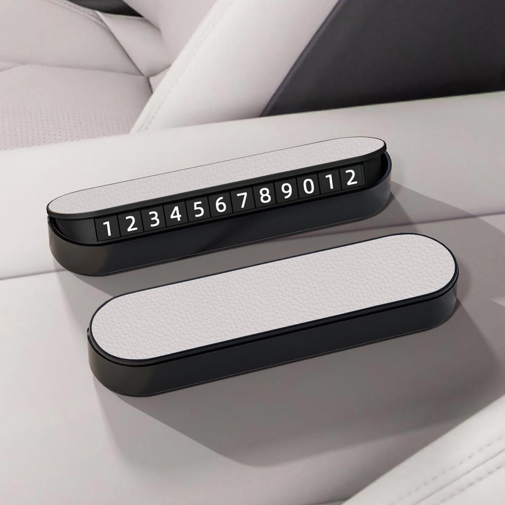 Временная парковочная номерная табличка для салона автомобиля Xiaomi YU7/SU7 - Оригинальный цвет