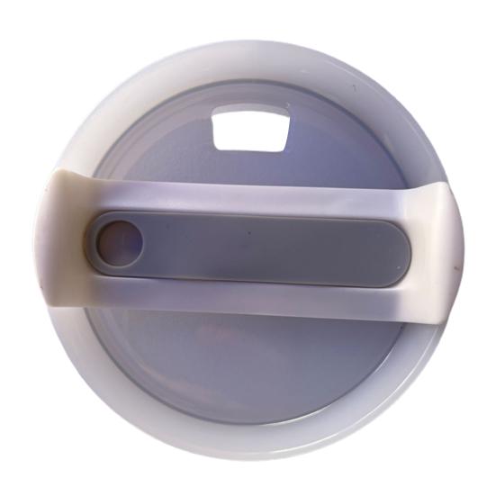 Крышка стакана на 40 унций, герметичная крышка для стакана, устойчивая к брызгам, отверстие для соломы, тонкая крышка стакана, сменный аксессуар для чашки