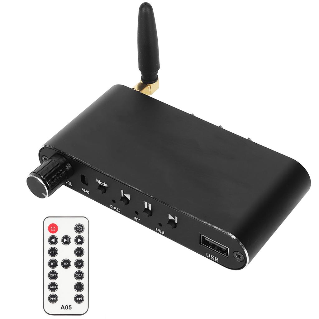 Bluetooth приемник передатчик 4 в 1 многофункциональный Поддержка воспроизведения U-диска HiFi ЦАП цифровой в