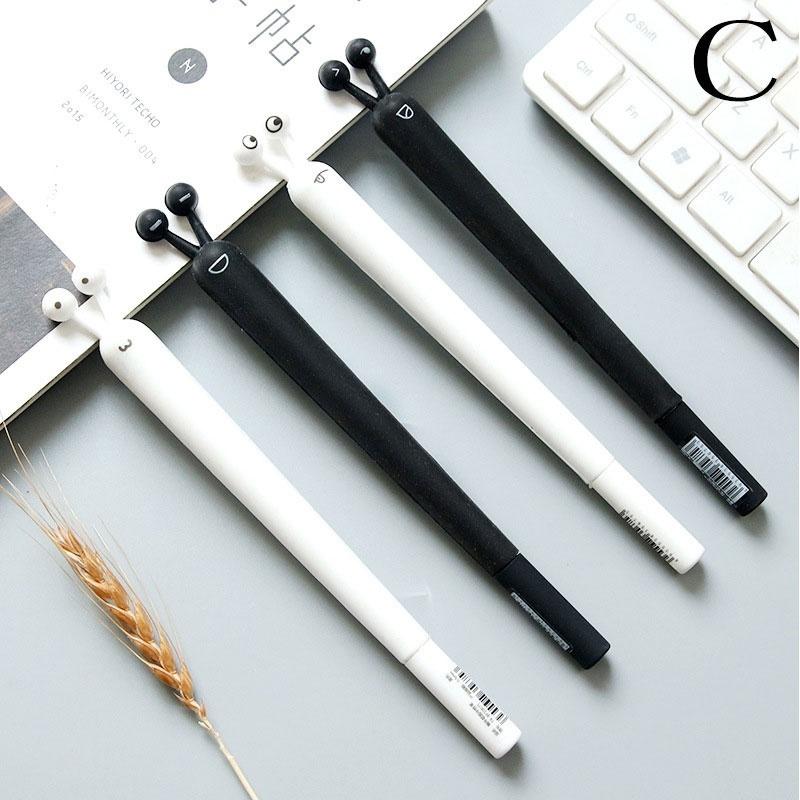 4 шт./набор милых мультяшных ручек Kawaii канцелярские принадлежности Creatie Gift School Supplies 0.5mm