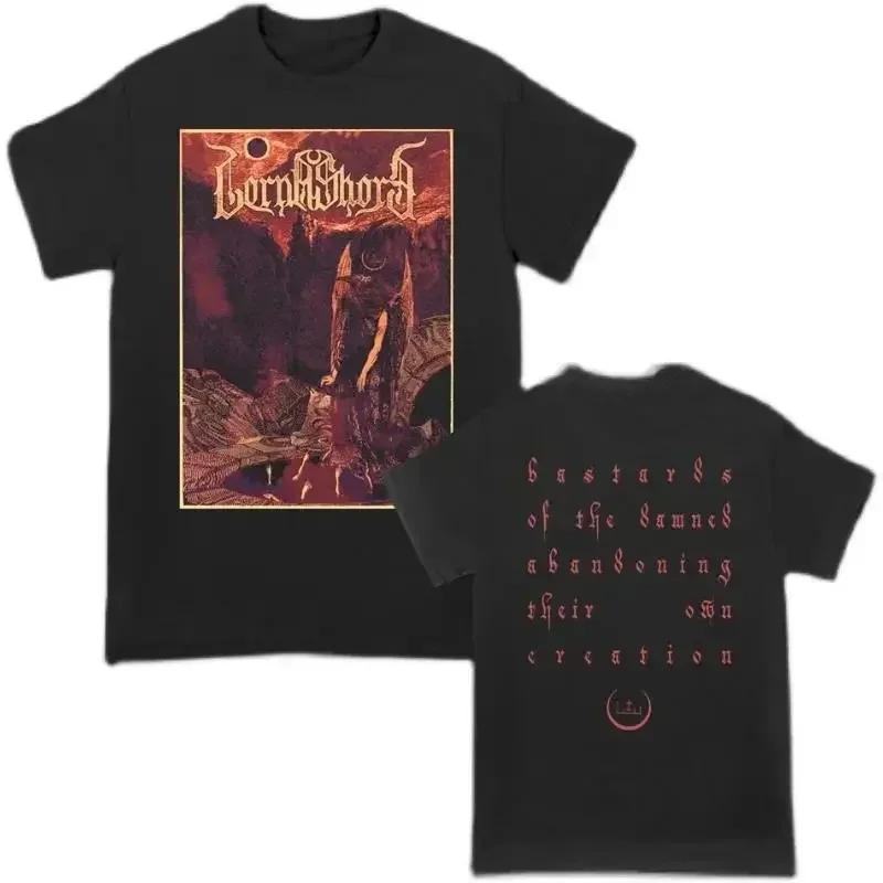 Летняя Готическая Хип-Хоп Рок Принт Футболка Мужская с Коротким Рукавом Харадзюку Уличная Мода Футболка Женские Футболки Топы