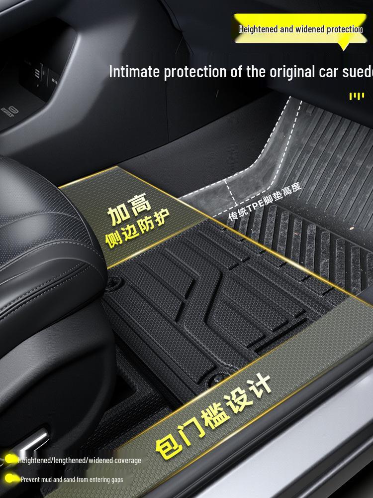 Коврики в салон Geely Star Wish 2025 из ТПЭ: Аксессуар для салона автомобиля с полным покрытием.