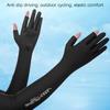Мужские солнцезащитные рукава для рыбалки, летние рукава из ледяного шелка, эластичные рукава с защитой от ультрафиолета, перчатки, рукава для езды на велосипеде на открытом воздухе