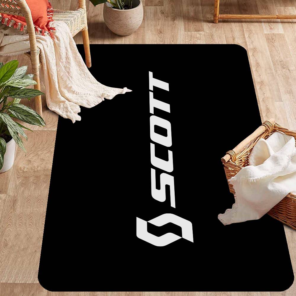 Scott Bike Floor Mat Non-Slip Laundry Room Mat Laundry Decor Balcony Child Living Room Household Carpets