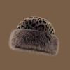 Холодная панамская шапка Утолщенная плюшевая шляпа-рыбак Новая пушистая меховая шляпа-ведро Женская