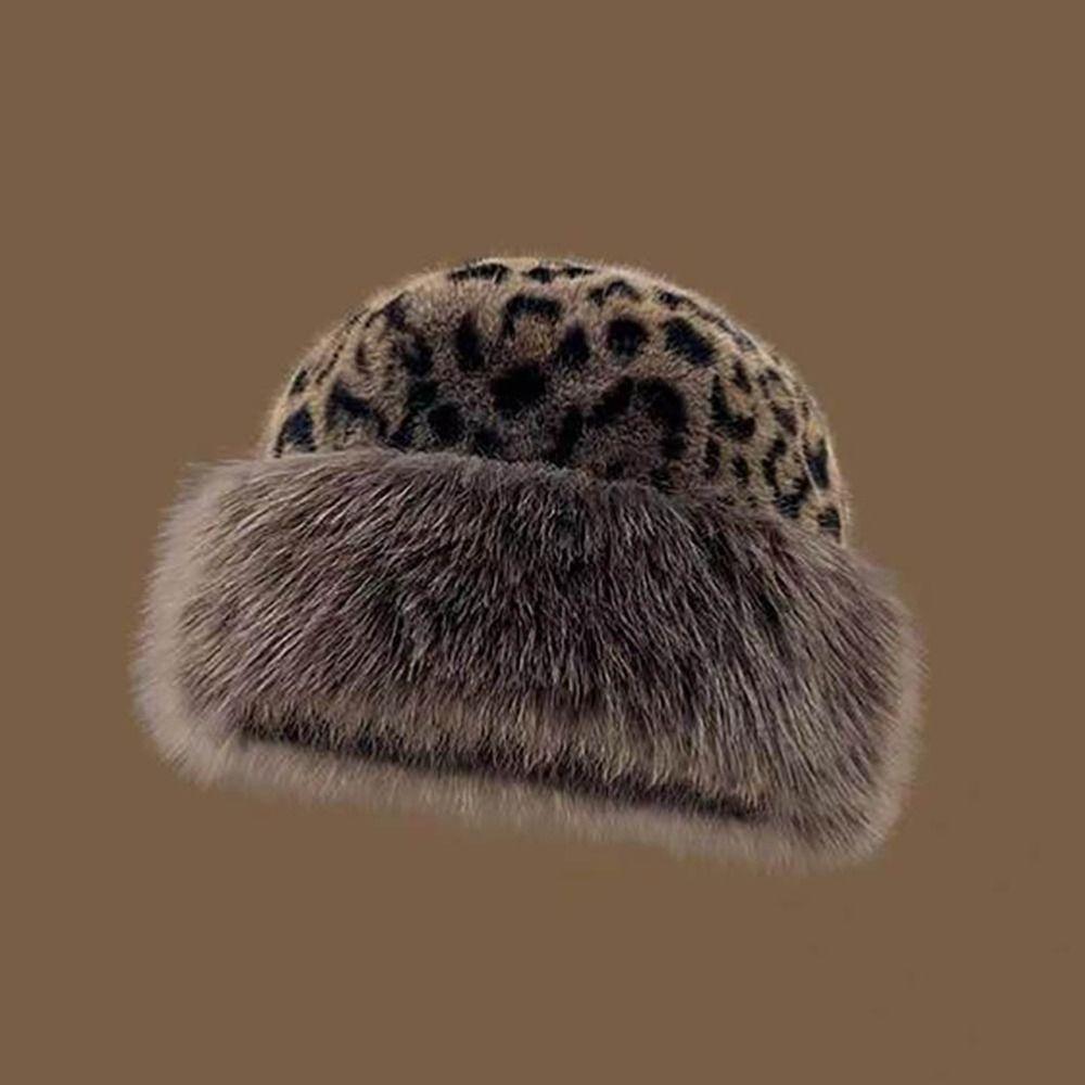 Утолщенная пушистая меховая панама, теплая зимняя шапка, новая плюшевая шляпа рыбака, женская