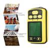 SMART SENSOR ST8990 Мультигазовый монитор, перезаряжаемый 4-дюймовый детектор газа, тестер, датчик с подсветкой, функцией сигнализации, ЖК-дисплей, вилка европейского стандарта