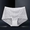 Women Sexy Lace Panties Ladies High Waist Transparent Underpants Floral Underwear Cotton Sexy Hollow Briefs Female Lingerie Briefs