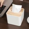 1 шт./2 шт. - Коробка для салфеток, держатель для салфеток, контейнер для бумажных салфеток, бамбуковая крышка, коробка для хранения из массива дерева, для отеля, украшение для домашнего стола