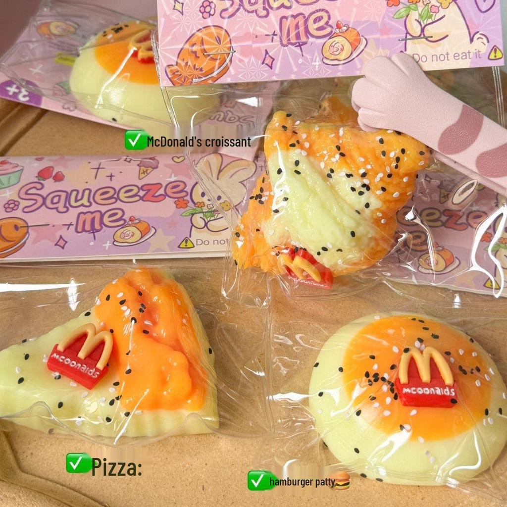 Креативная игрушка-мялка оранжевого цвета: Снятие стресса и помощь в декомпрессии