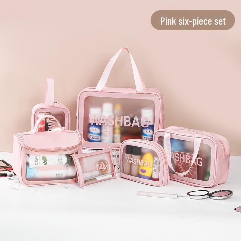 Большая вместительная водонепроницаемая дорожная сумка из ПВХ для туалетных принадлежностей - CrossBorder Cosmetic & Swim Storage