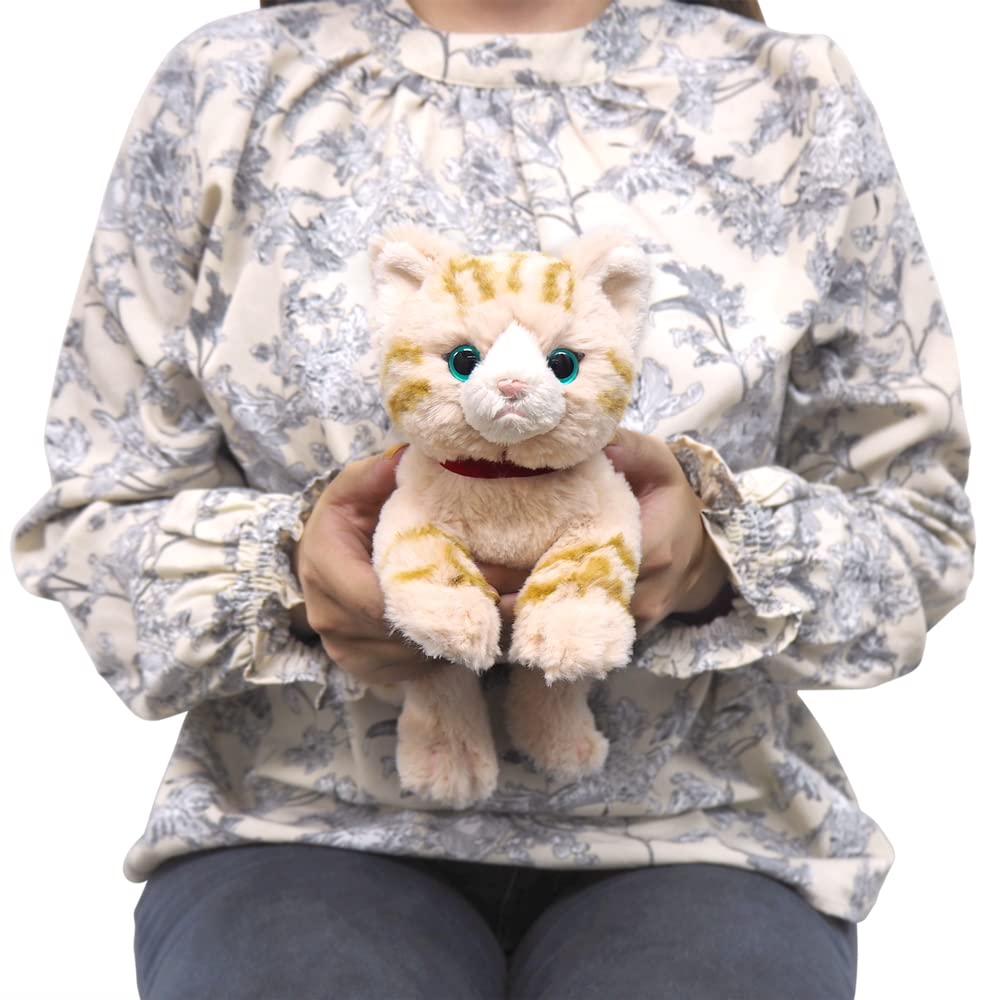 Sun Lemon Лежачий кот BR SS 11 x 29 x 12см Плюшевая игрушка Милый кот P-8022