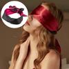 1 Pcs Eye Mask Satin Sex Cover Sleep Band Soft Tie Blindfold Bondage Sex Toy
