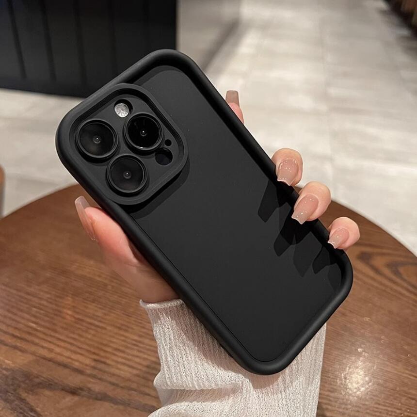 Роскошный Чехол для Телефона Мягкий Конфетного Цвета Для iPhone 16 15 14 13 12 11 Pro Max X XR XS Max 7 8 Plus SE 2022 Ударопрочный Бампер