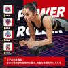 Ab Roller, Muscle Training Aid, Automatic Rotation Design, Compact Storage, Quiet Design, Stretching, Exercise Roller, Easy Assembly, Mat Included, Di