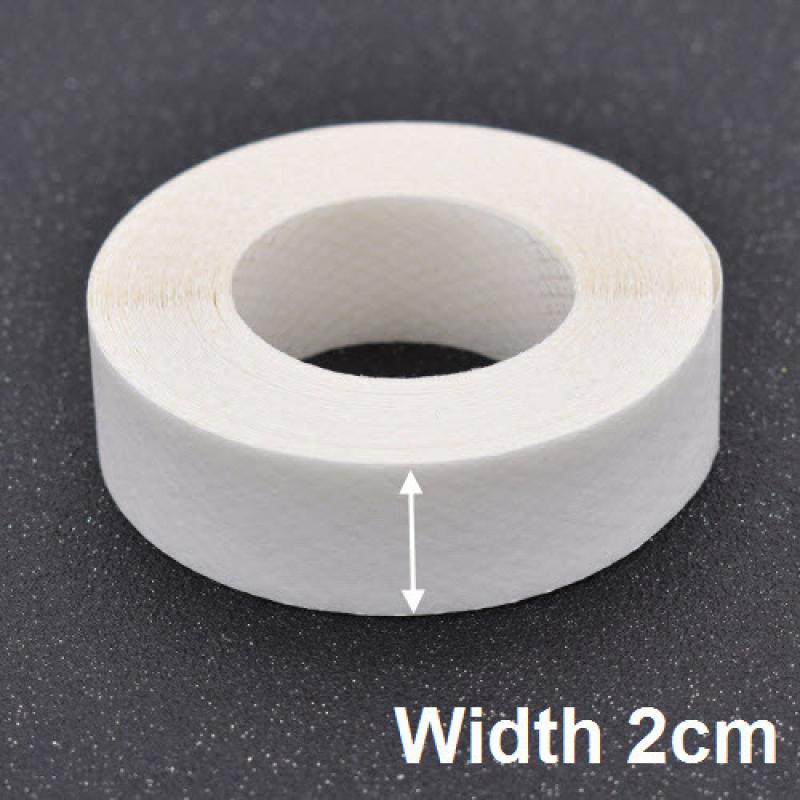 1 рулон, 10/20/30 мм, термоплавкая клейкая сетчатая лента, застежка для одежды, двухсторонняя клейкая лента-флейта, швейные аксессуары «сделай сам», 10 м